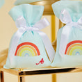 Carica l'immagine nel visualizzatore della galleria, Sacchetto portaconfetti tema arcobaleno