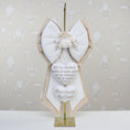 Carica l'immagine nel visualizzatore della galleria, Fiocco nascita CLASSIC bimbo 2 cuori