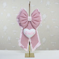 Carica l'immagine nel visualizzatore della galleria, Fiocco nascita CLASSIC bimba 1 cuore