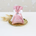 Carica l'immagine nel visualizzatore della galleria, Sacchetto portaconfetti ELEGANT con charms bimba