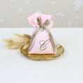 Carica l'immagine nel visualizzatore della galleria, Sacchetto portaconfetti ELEGANT con charms bimba