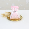 Carica l'immagine nel visualizzatore della galleria, Sacchetto portaconfetti ELEGANT con charms bimba