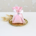 Carica l'immagine nel visualizzatore della galleria, Sacchetto portaconfetti ELEGANT con charms bimba
