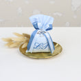 Carica l'immagine nel visualizzatore della galleria, Sacchetto portaconfetti ELEGANT con charms bimbo