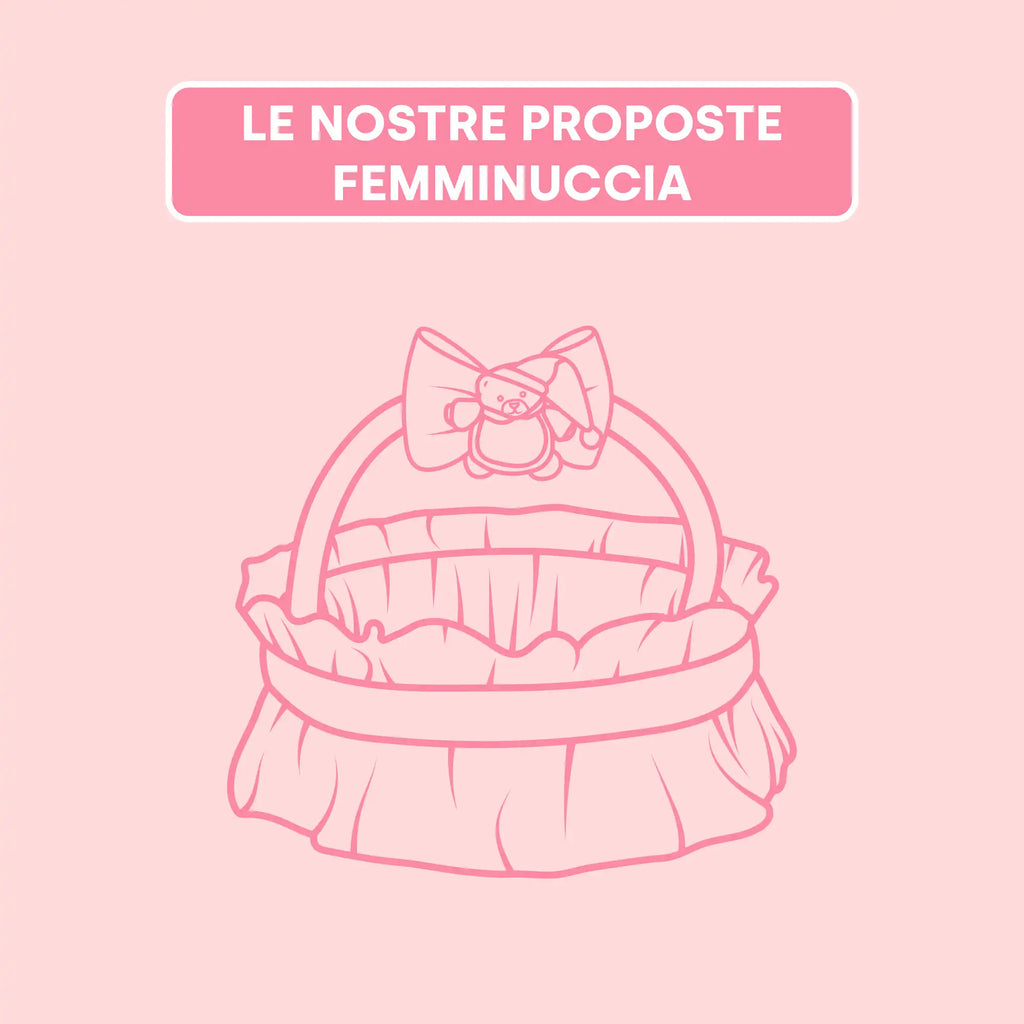 Cesta nascita femminuccia