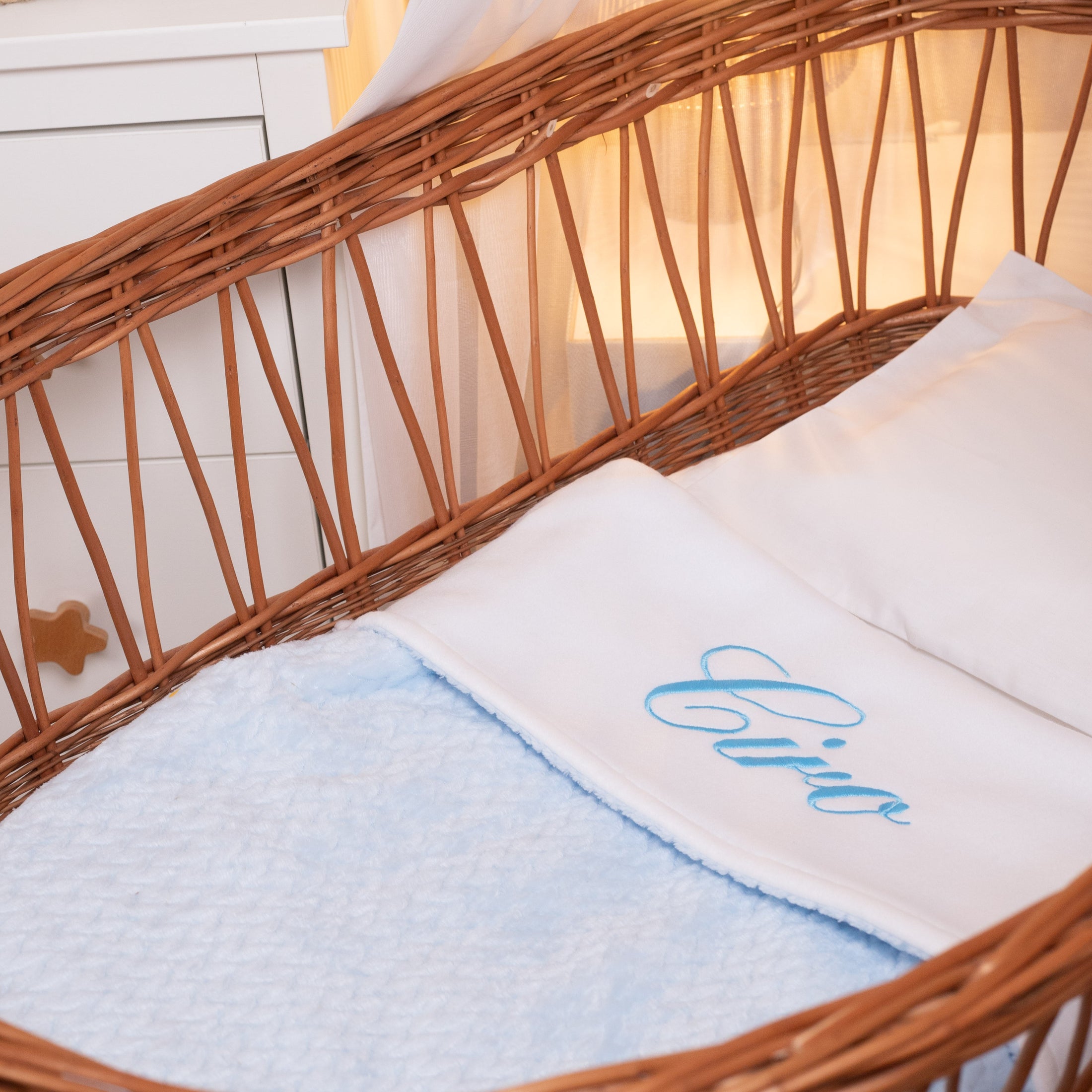 Copertina Treccia doppio pile