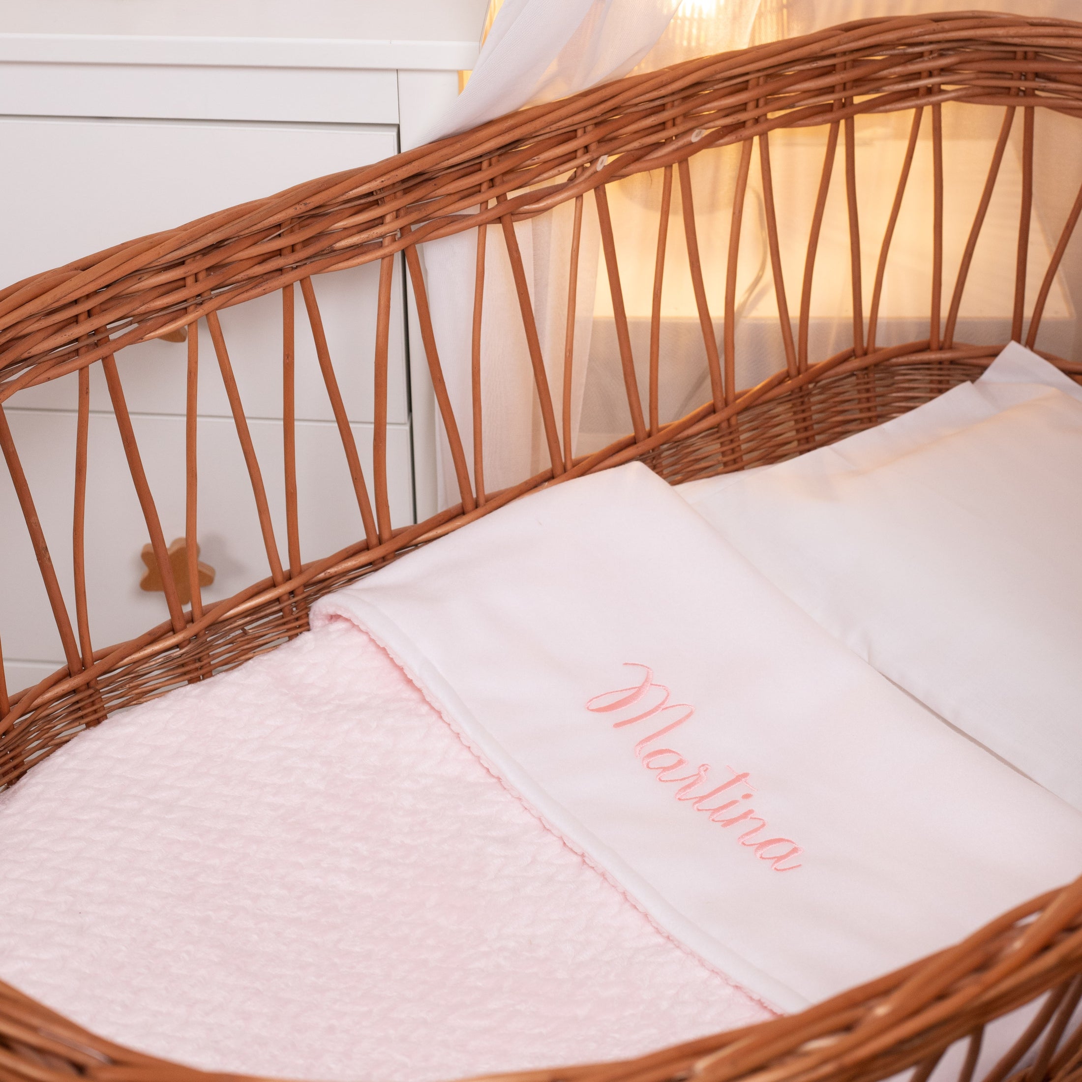 Copertina Treccia doppio pile