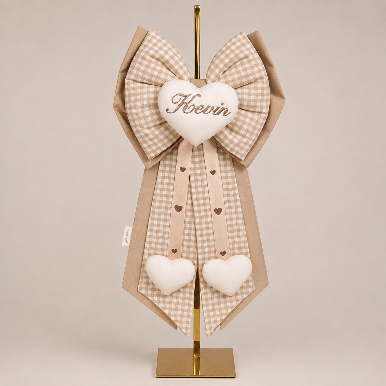 Fiocco Nascita Incanto Beige