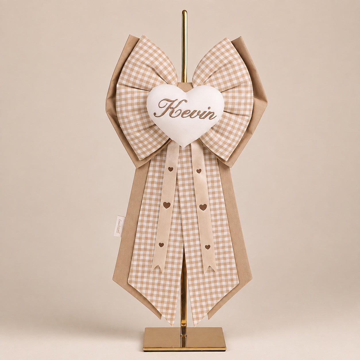 Fiocco Nascita Incanto Beige