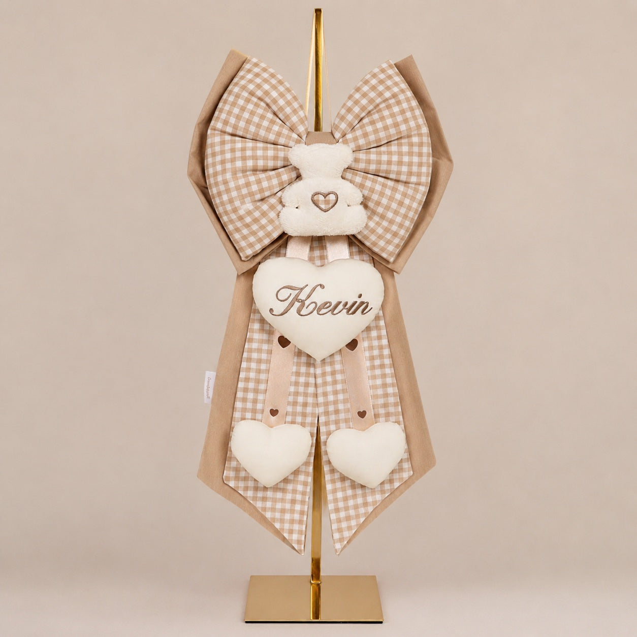 Fiocco Nascita Incanto Beige