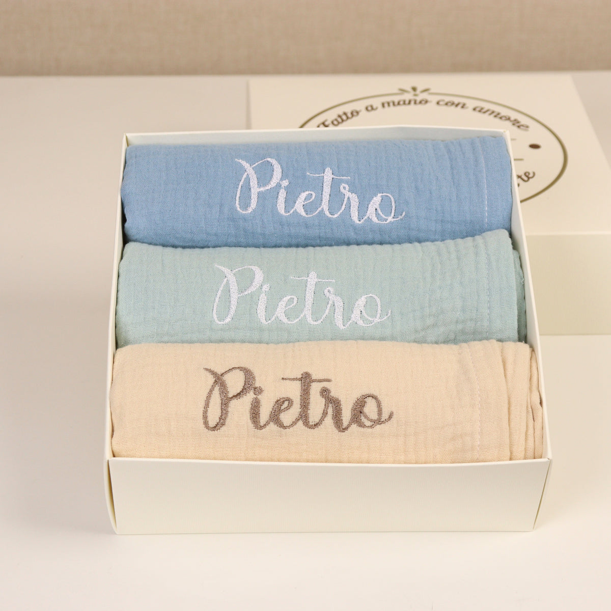 Set 3 Mussole Personalizzate