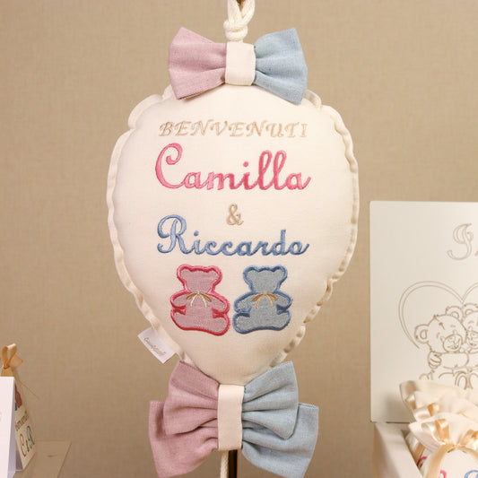 Fiocco Palloncino GEMELLARE