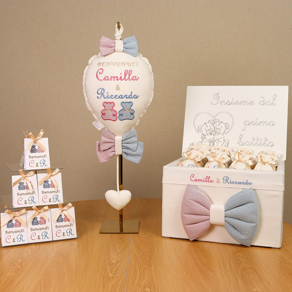 Fiocco Palloncino GEMELLARE