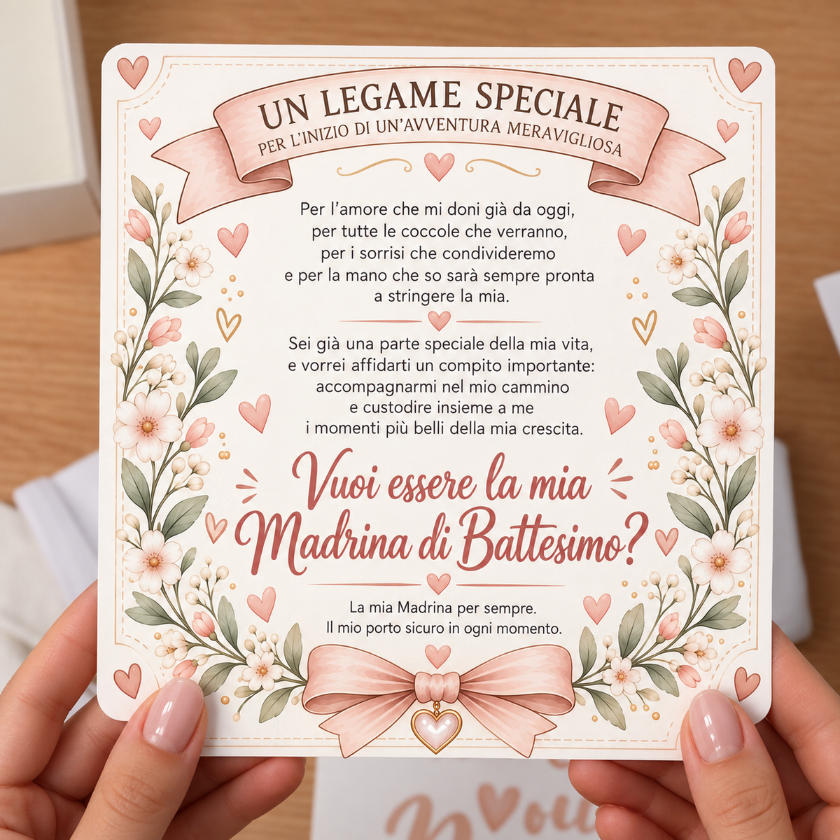 Body Dolci Annunci - Vuoi essere la mia Madrina?