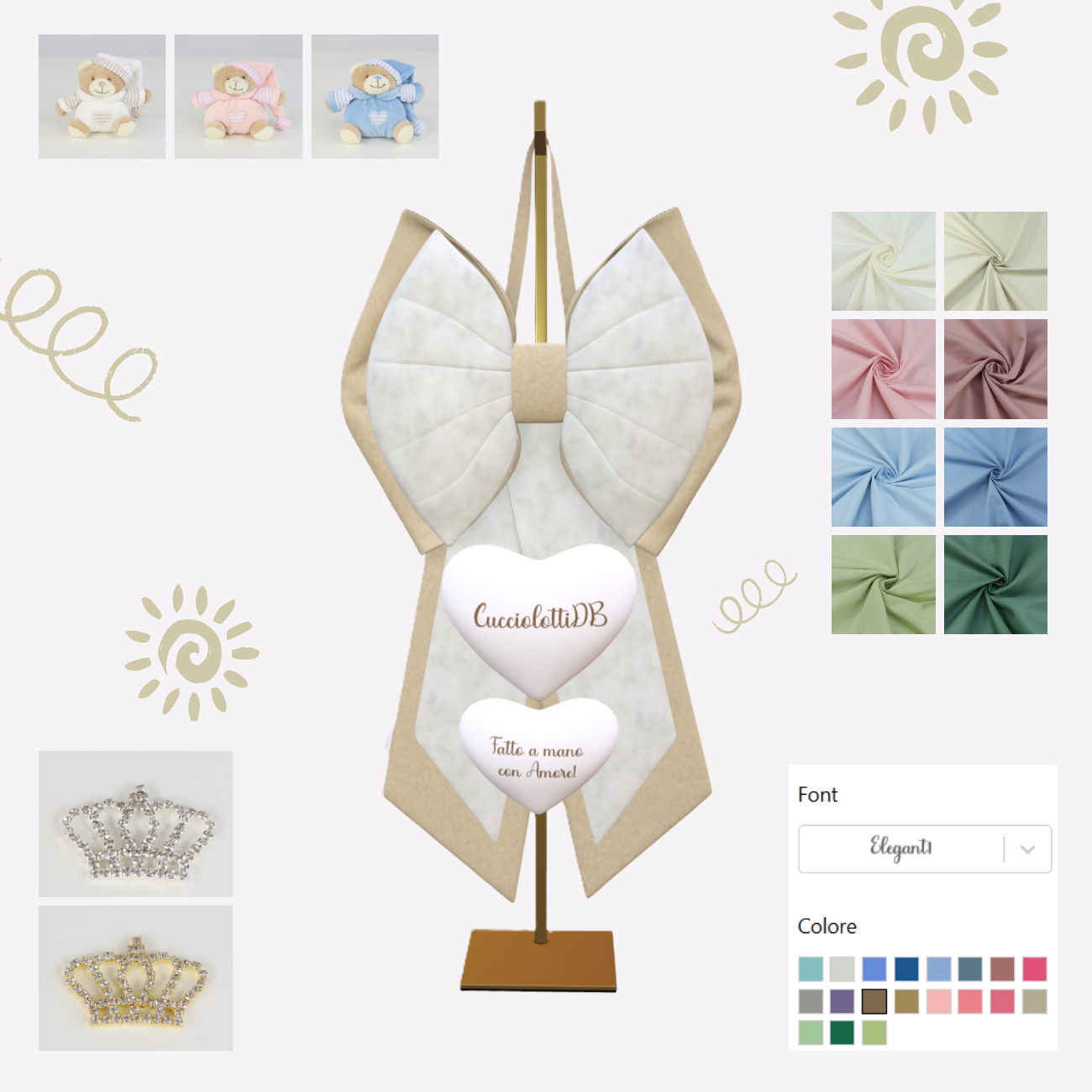 CREA IL TUO FIOCCO NASCITA