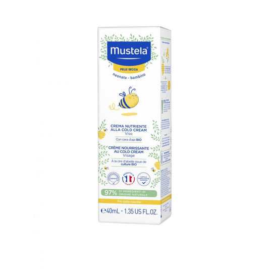 Crema viso nutriente cold cream MUSTELA