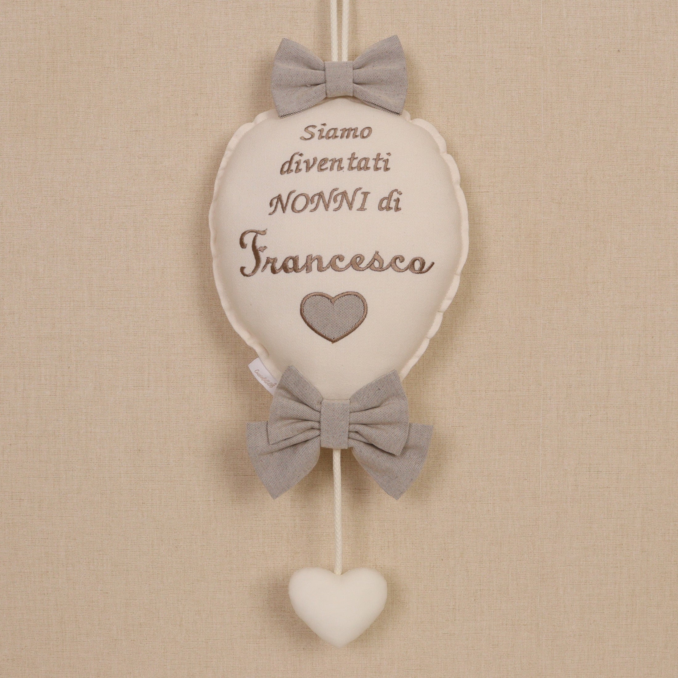 Fiocco Palloncino Beige