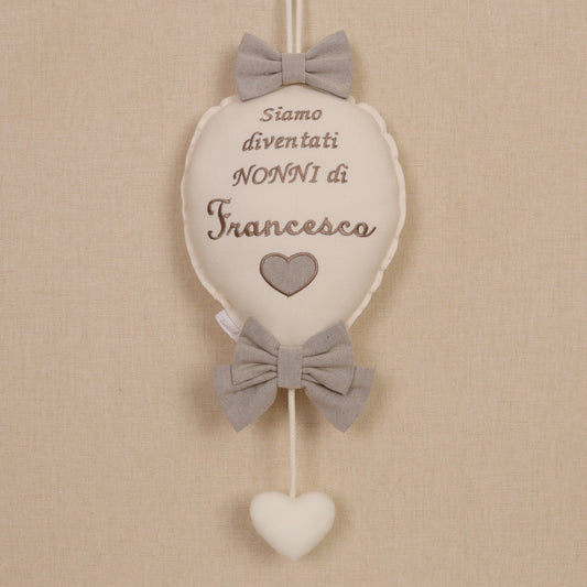 Fiocco Palloncino Beige