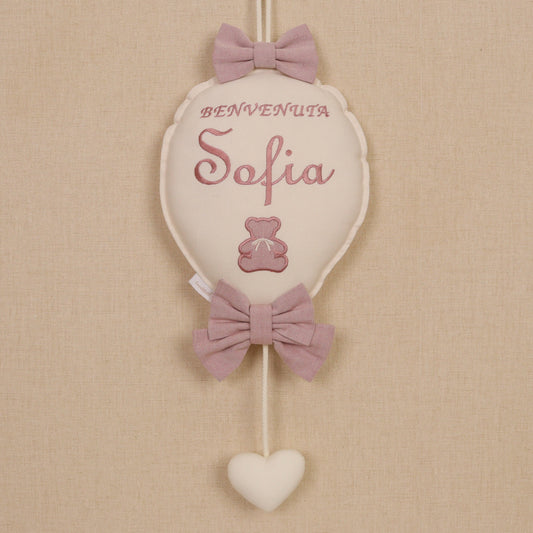 Fiocco Palloncino Rosa