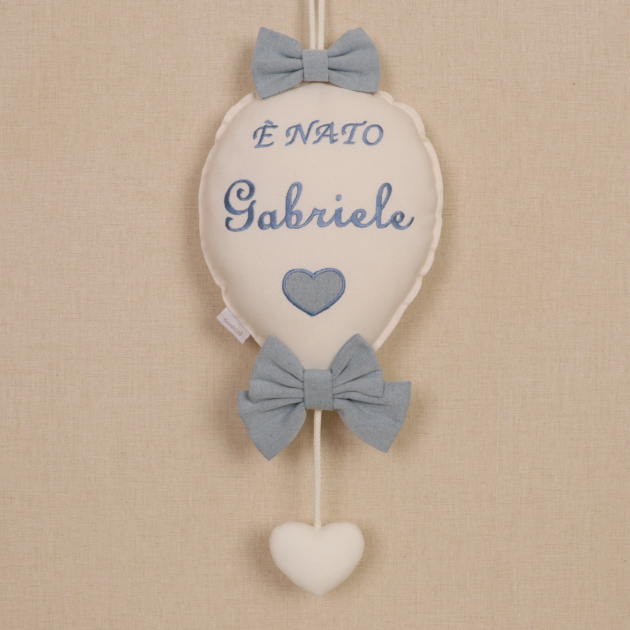 Fiocco Palloncino Polvere