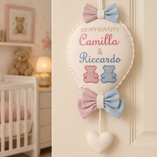 Fiocco Palloncino GEMELLARE