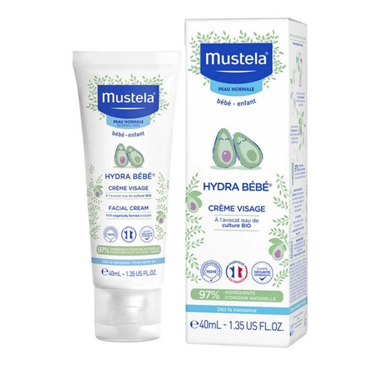 Hydra bébé crema viso MUSTELA