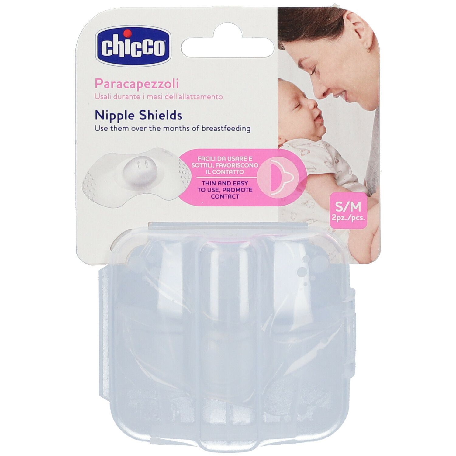 Paracapezzoli Nipple Shields S/M CHICCO