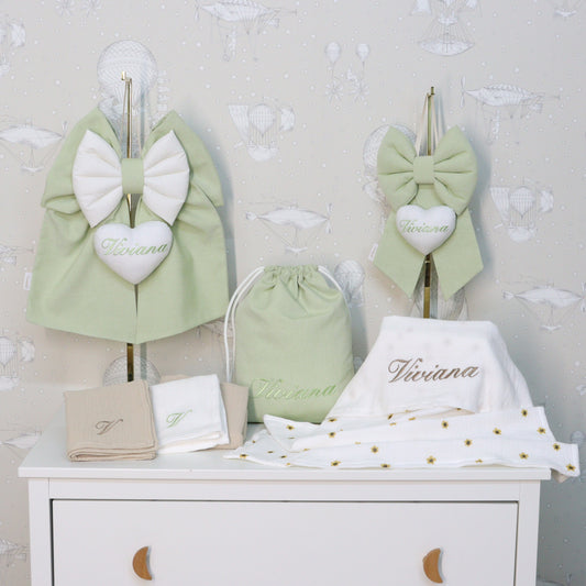 Set DOLCE ARRIVO PREMIUM verde